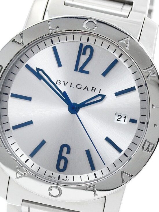 BVLGARI BVLGARIBVLGARI BB39S Date Silver Dial Automatic Men\'s Watch_968304 main image 6